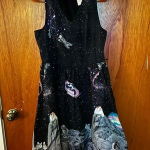 ModCloth Space Cat Dress
